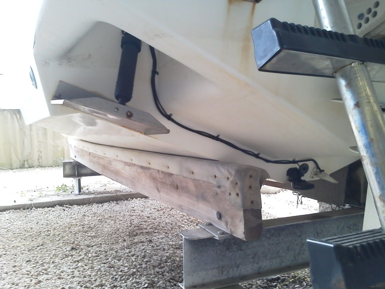 Transom mount transducer location ok? The Hull Truth Boating and